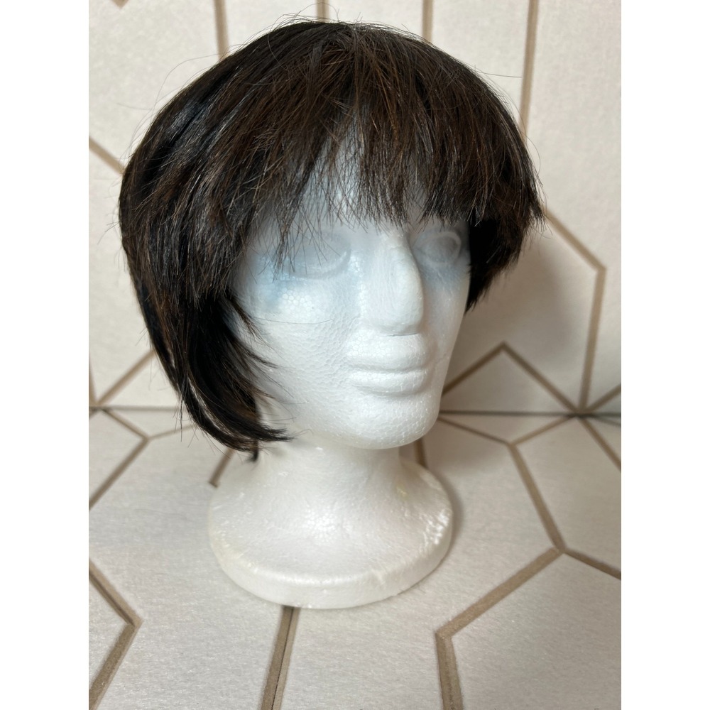 Vivica Fox Short Layered Wig Brown with Highlights Pure Stretch Cap